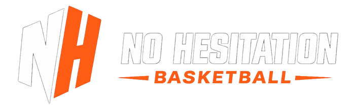 No Hesitation Basketball Logo